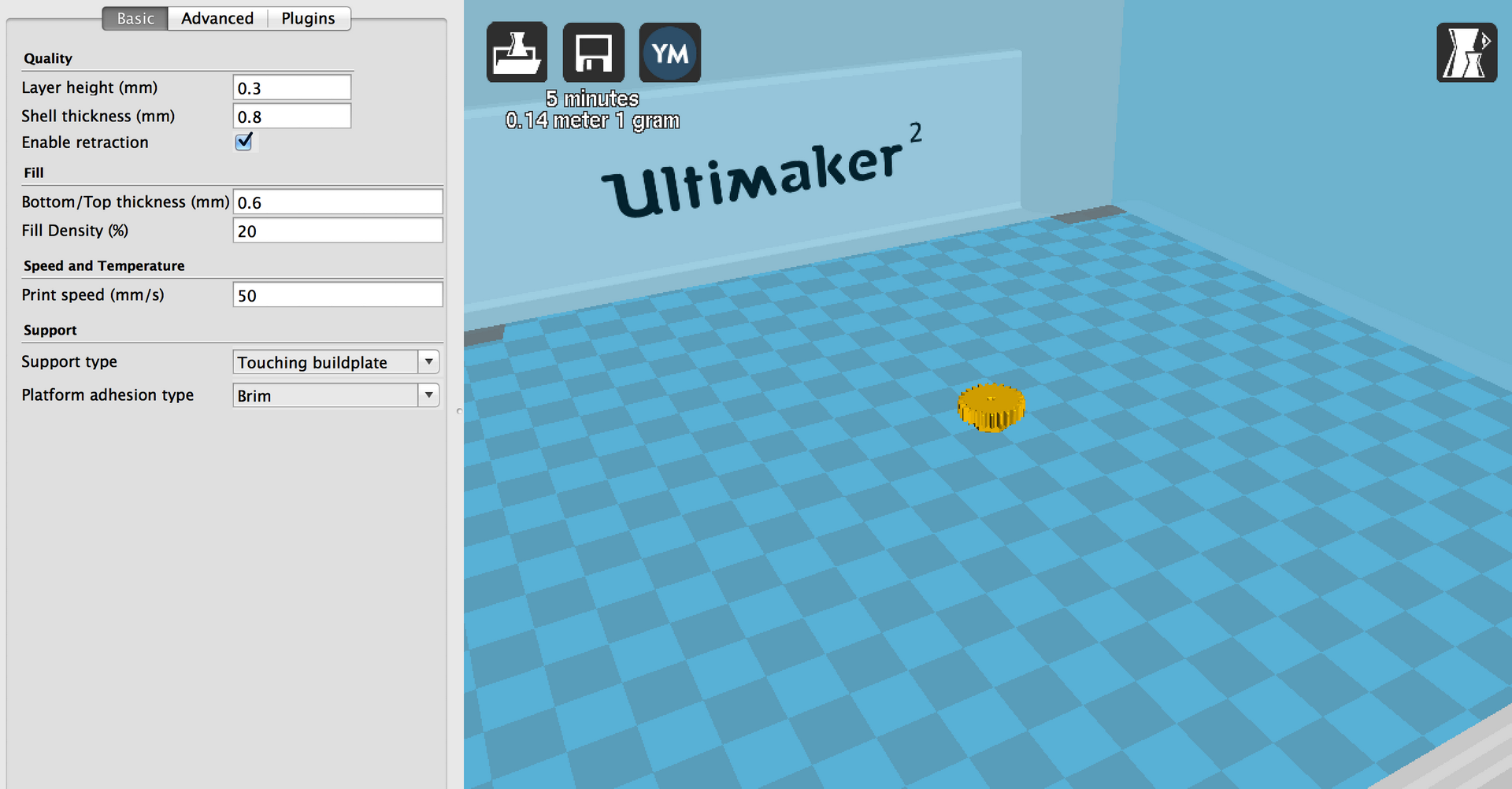 Фото 3D принтер Ultimaker 2 Go