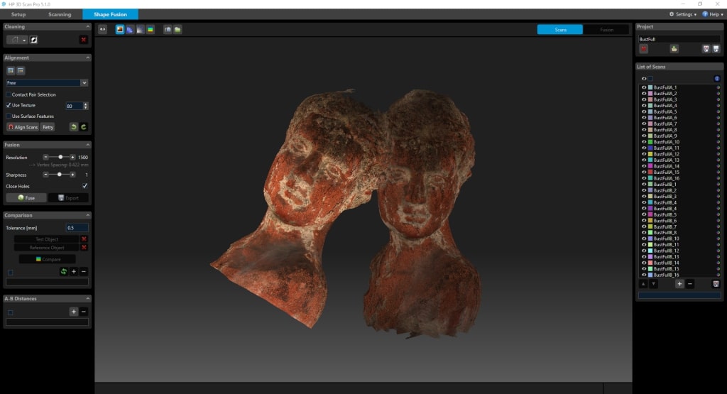 Фото 3D сканер HP 3D Structured Light Scanner Pro S3