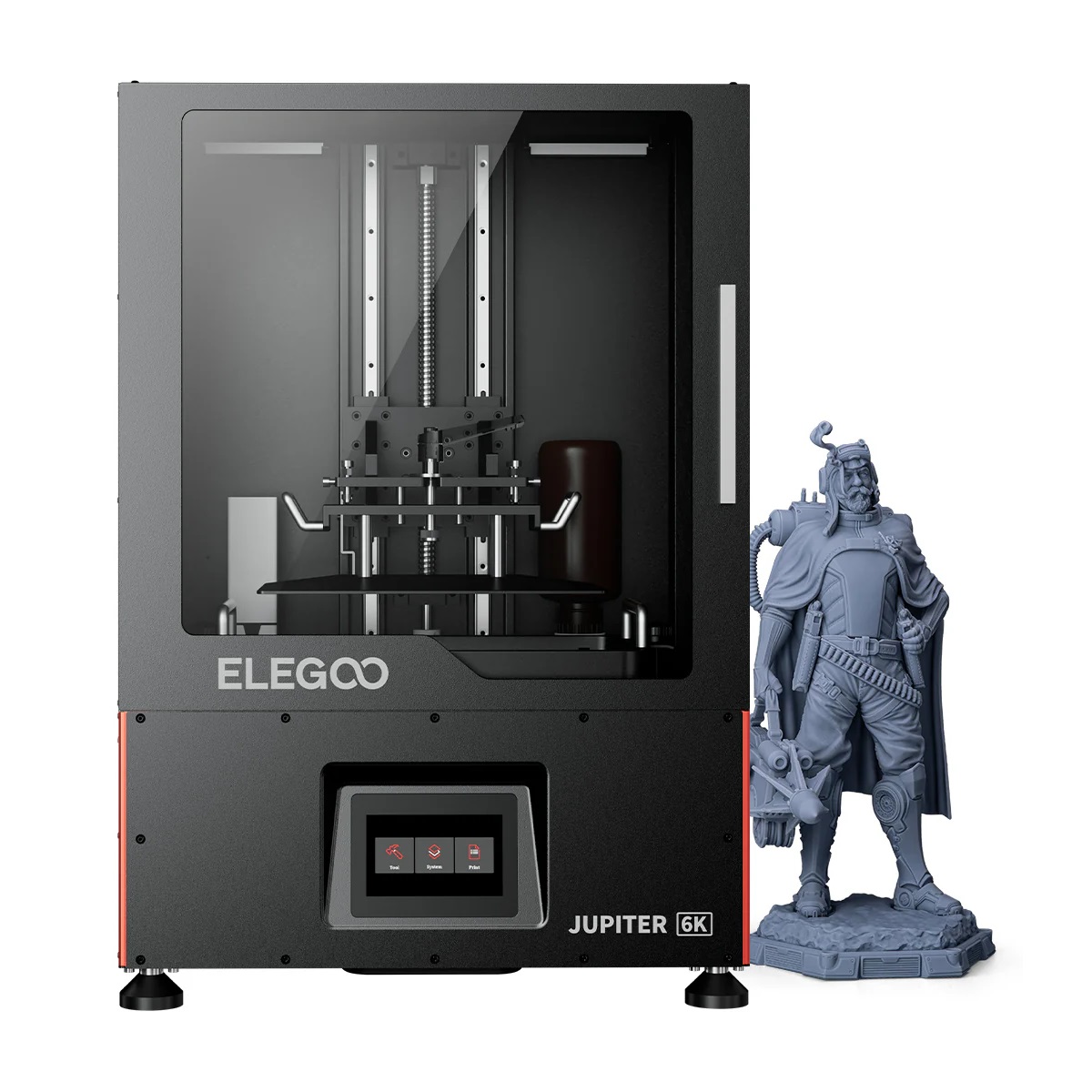 Фото 3D принтер Elegoo Jupiter 12.8” 6K Mono LCD