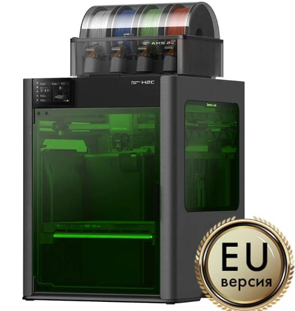 Фото 3D принтер Bambu Lab H2C Laser Full Combo 40W (EU)